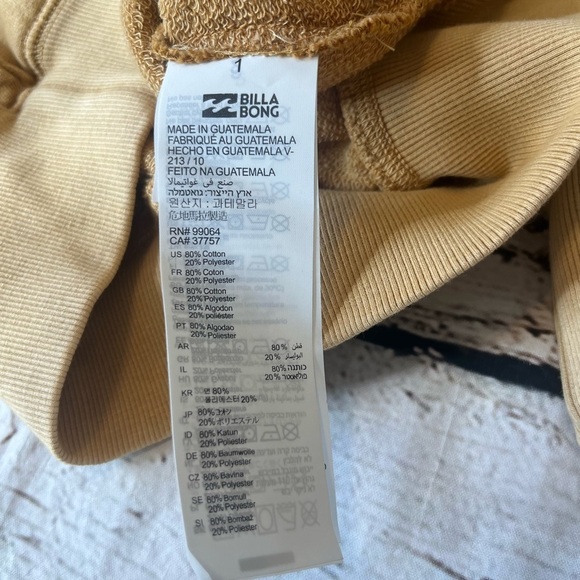 NWT Billabong Sweatshirt Size M - Picture 6 of 7